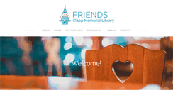 Desktop Screenshot of friendsofclapplibrary.org